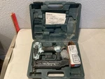 Hitachi Pneumatic Brad Nailer, Mpn NT50AE2, With Hard Case. Fixed Price $29.99.