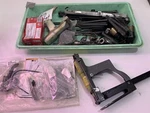 Parts Or Repair Senco Long Plier Stapler Model F Carton Closing Gun With Extras. Fixed Price $199.95.