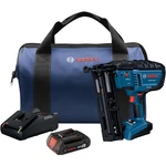 Bosch 18V 16 Gauge Angled Finish Nailer Kit, Refurbished. Fixed Price $269.00.