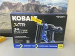 Kobalt Kna 124B-03 Xtr 18 Gauge Cordless Straight Brad Nailer 24V *tested Works*. Fixed Price $120.00.