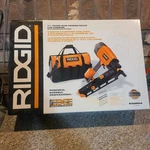 Ridgid R350RHA 21-DEGREE 3-1/2" Pneumatic Round Head Framing Nailer New Open Box. Fixed Price $165.00.