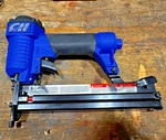 Campbell Hausfeld NB003004 Blue 18 Gauge Brad Nail Gun. Fixed Price $25.00.