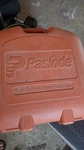 Paslode 16 Ga Cordless Angled Finish Nailer Kit W/ Case Battery Charger. Fixed Price $165.00.