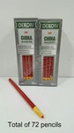 72 Red Dixon China Marker 00079 Grease Pencil Easy Peel Off Wrapper No Sharpen. Fixed Price $34.48.