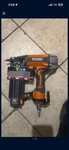 Ridgid R213BNF3 18 Gauge Pneumatic Brad Nailer, Straight, 120 Psi Orange/black. Fixed Price $100.00.