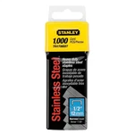 1/2 In. Heavy Duty Stainless Steel Narrow Crown Staples (1,000 Per Box). Fixed Price $11.69.