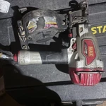 Max Pneumatic Roofing Nailer Red/silver Gun For Projects. Fixed Price $95.50.