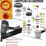 Senco Framepro 600 650 O-ring Plus Seals BF0203 And BF0204 Parts Kit. Fixed Price $25.95.