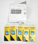 Lot Of 5 Stanley Heavy Duty Staples 1000/PACK Narrow Crown 3/8" TRA706T. Fixed Price $15.39.