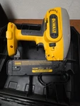 Dewalt DC608 18V Cordless Nail Gun W/charger. Fixed Price $150.00.
