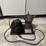 Antique Craftsman Air Compressor Model 283R18444 Packard General Motors Electric. Fixed Price $99.00.