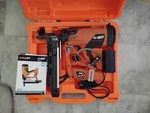 Stockade ST400I Cordless Fencing Stapler Gun W/2- Batteries, Charger, Case. Fixed Price $374.99.