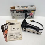 Black & Decker Electric Staple Gun In Box, 120V. Fixed Price $11.99.