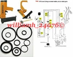 Tool Repair Kit For Miiifn Miiifs Bostitch Hardwood Floor Nailer O-ring. Fixed Price $15.50.