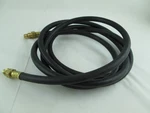 Weldcote ARG14X10 Hose, Argon, ' With Inert Gas Fitting Gold, Black. Fixed Price $24.50.