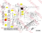 Duo-fast CN350 Framing Nailer Ring + Cylinder Seal Repair Parts Kit. Fixed Price $17.45.
