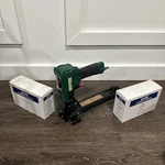 Klinch-pak Pneumatic Plier Stapler With Staples Industrial Shipping Receiving. Fixed Price $150.00.