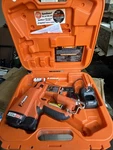 Paslode IM200LI2 18-GAUGE Cordless Li-ion Brad Nailer W/ Charger & Battery. Fixed Price $175.00.