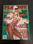 Playboy Magazine December 1999 Naomi Campbell Gala Christmas Issue Supermodel. Fixed Price $25.00.