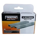 Freeman PRCS16 16-GAUGE Glue Collated C-rings (500 Count). Fixed Price $12.99.