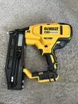 Dewalt 20V Max Brushless Xr 16GA Angled Finish Nailer. Fixed Price $226.25.
