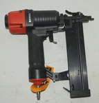 Banks 642156 Nailer Gun 18 Gauge 1/4 Crown Air Stapler. Fixed Price $34.99.
