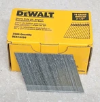 Dewalt 2-1/2" 16-GAUGE Angled Galvanized Finish Nails 2500-PACK DCA16250 New. Fixed Price $28.95.