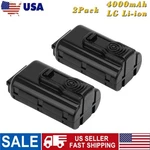2X 4000MAH 7.4V Li-ion Battery For Paslode 902654 902600 IM250LI IM360CI B20543. Fixed Price $30.95.