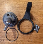 Rigid Used Rafter Hook And End Cap For R350HR2 Part #079005004022 #447. Fixed Price $25.00.