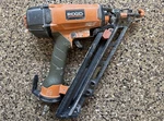 Ridgid 15-GAUGE Angled Finishing Nailer R250AFE. Fixed Price $75.00.