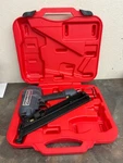 Craftsman Gauge Angle Finish Nailer 918442 With Case - Tested (WBP015449). Fixed Price $54.99.