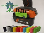 Magnetic Bit Holder Ridgid 18V Drills, Drivers, Impacts - 5 Slots 100%USA. Fixed Price $13.05.