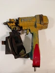 Vintage Heavy Porter Cable Coil Roofing Nailer Pneumatic Gun RN175 Untested. Fixed Price $69.99.