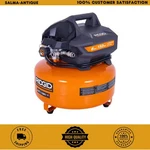 Ridgid 6 Gal. 150 Psi Portable Electric Pancake Air Compressor. Fixed Price $138.99.