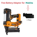 Freeman PE20V31618G 3-IN-1 Nailer/stapler Tool Only + Makita Adapter. Fixed Price $133.99.