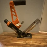 Freeman PDX50C 3-IN-1 Pneumatic Flooring Stapler 15.5 Gauge 115 Psi Orange Black. Fixed Price $55.00.