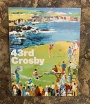 Bing Crosby 43RD National Program Cover Pic 10X8. Book Glossy Paper. 1984. Fixed Price $15.00.