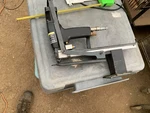Duo-fast JP-1120DL Pneumatic Stapler W/humphrey 250F Footswitch W/extras. Fixed Price $199.00.