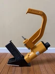 Bostitch Miiifs Pneumatic Flooring Stapler Yellow/black 1/2 To. Fixed Price $249.99.
