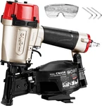 Meite Roofing Gun CN45R Coil Nailer, Heavy Duty 15 Degree Pneumatic. Fixed Price $169.99.