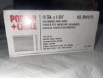 Porter-cable BN18175 3/4 Ga. Galvanized Brad Nails 5000PK. Fixed Price $18.88.