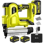 Finish Trim Work Fast - Cordless Brad Nailer With 2 Batteries. Fixed Price $209.99.