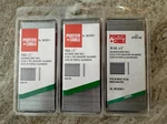 Porter Cable New Lot Of 3 BN18200-1 Galvanized Gauge 2" Brad Finish Nails. Fixed Price $19.50.