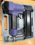 Nib Central Pneumatic 18 Gauge Air Brad Nailer Model 46309 With Case. Fixed Price $29.99.