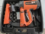 Ramset T3 Fastening Tool Nailer Gun With Case Charger Batteries Great Cond. Fixed Price $199.99.