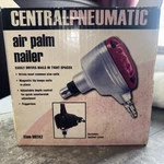 Central Pneumatic Air Palm Nailer #60242. Fixed Price $38.99.