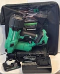 Metabo Hpt NV1845DAM 18V Multivolt 1-3/4 In. Coil Roofing Nail Gun Kit (2 Ah).. Fixed Price $458.97.