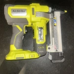 Ryobi 18V Airstrike 18-GAUGE Cordless Lithium-ion Narrow Crown Stapler P361. Fixed Price $95.00.