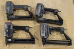 Lot Of Senco Sksxp 18 Ga 3/4"- 1/2" Pneumatic Finishing Staplers. Fixed Price $379.00.