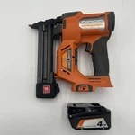 Ridgid Brushless 18V Gauge Narrow Crown Stapler W/ 4AH Battery. Fixed Price $189.99.
